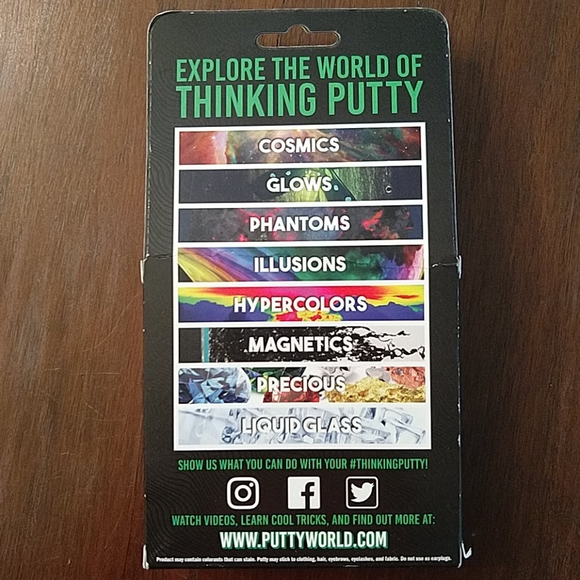 Crazy Aaron's Magnetic Thinking Putty NIB - Picture 2 of 2